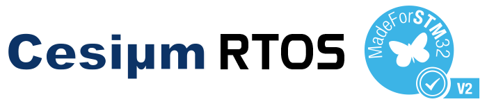 Cesium RTOS Made for STM32